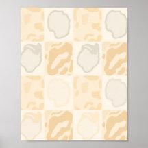 Minimalist Plaster Texture Neutral Beige Wall Art