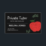 Minimalist Private Tutor and Educators Teacher Business Card<br><div class="desc">Substitute Teacher business card,  private Tutor Business Card ,  Minimalist business card,  Educators Business Card,  teacher business card,  Teacher Information Card,  Math Teacher Business Card,  English Teacher Business Card</div>