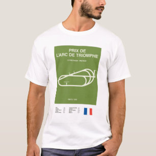Minimalist Prix De L'Arc De Triomphe Racing Tee