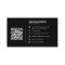 Minimalist Professional Black Company Logo QR Code