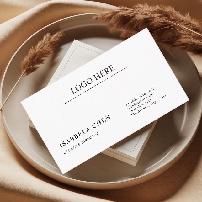 Minimalist Professional Branding QR Code  Card (Creator Uploaded)