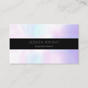 Minimalist  Professional Brushed Steel Business Card