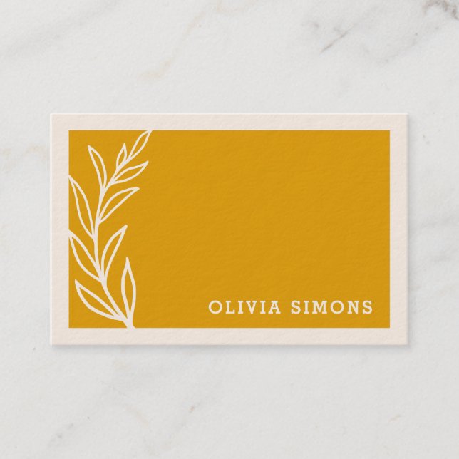Minimalist Professional Business Cards (Front)
