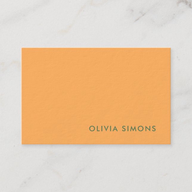 Minimalist Professional Business Cards (Front)