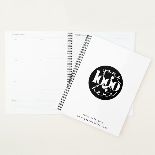 Minimalist Professional Business Custom Logo Planner (Display)