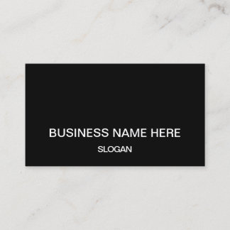 Minimalist professional company business cards