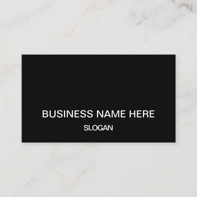Minimalist professional company business cards (Front)