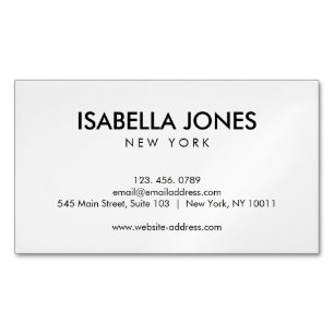 Minimalist Professional Corporate Business Card
