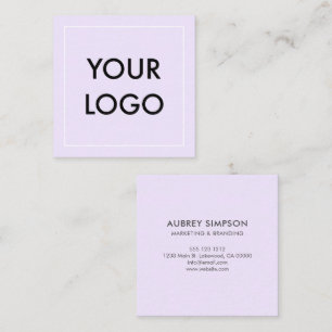 Minimalist Professional Logo Business Card