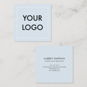 Minimalist Professional Logo Business Card