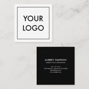 Minimalist Professional Logo Business Card