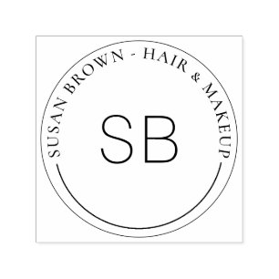 Minimalist Professional Logo Self-inking Stamp