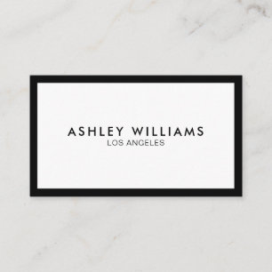 Minimalist Professional Luxury Boutique Business Card