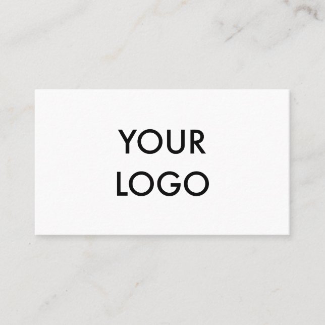 Minimalist Professional Modern Black And White Business Card (Front)