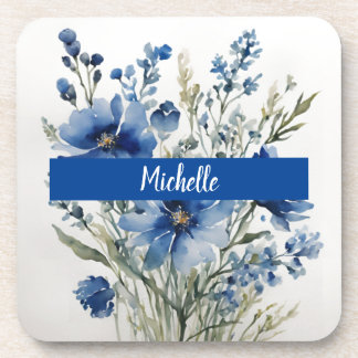 Minimalist Professional Modern Bunch of Flowers Coaster