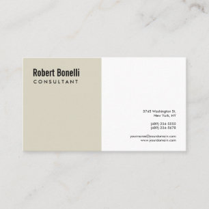 Minimalist Professional Modern Custom Business Card