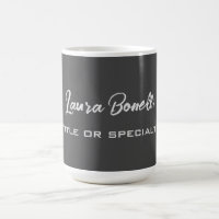 Minimalist Professional Modern Handwrite Dark Grey