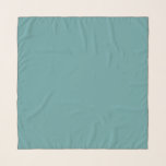 Minimalist Professional Modern Plain Cadet Blue Scarf<br><div class="desc">Modern Simple Plain Professional Template.</div>