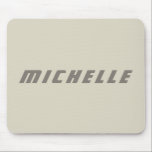 Minimalist Professional Modern Science Fiction Mouse Mat<br><div class="desc">Modern Professional Simple Design.</div>