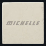 Minimalist Professional Modern Science Fiction Stone Coaster<br><div class="desc">Modern Professional Simple Design.</div>