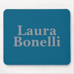 Minimalist Professional Modern Your Name Mouse Mat