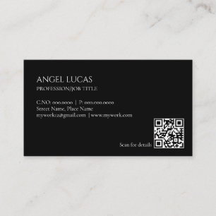 Minimalist Professional Plain Business Card