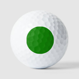 Minimalist Professional Solid India Green Color Golf Balls