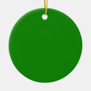 Minimalist Professional Solid India Green Colour Ceramic Tree Decoration