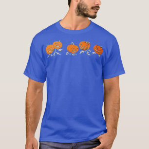 Minimalist Pumpkin Halloween Party T-Shirt