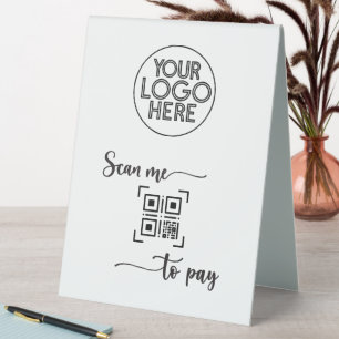 Minimalist QR Code Scan to Pay Business Script