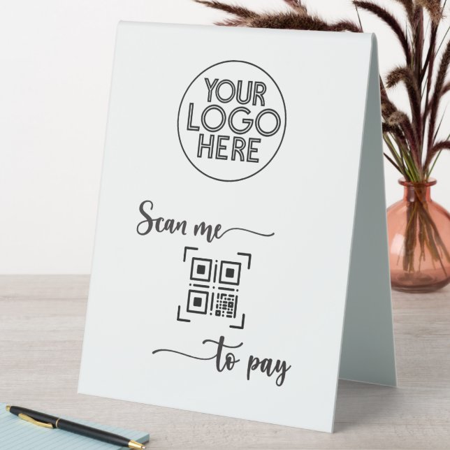 Minimalist QR Code Scan to Pay Business Script  (In SItu (Table))