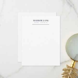 Minimalist Real Estate | Editable Business Thank You Card