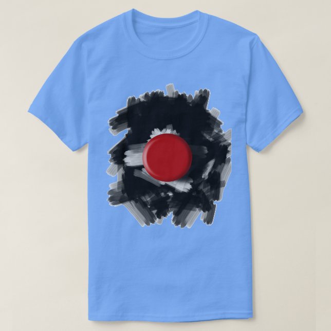 Minimalist Red Dot T-Shirt (Design Front)