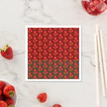 Minimalist Red Flowers Trio Design