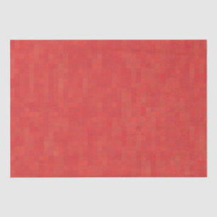 Minimalist red geometric pattern Christmas gift Tissue Paper