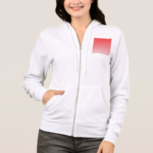Minimalist Red Gradient Hoodie   Premium Streetwea