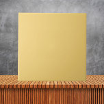 Minimalist Retro June Day Yellow Solid Colour  Tile<br><div class="desc">Minimalist Retro June Day yellow Solid Colour  Kitchen and Bathroom</div>