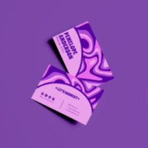 Minimalist Retro Purple Pink Abstract Boho Groovy