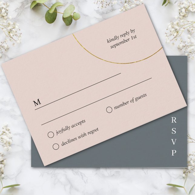 Minimalist Rings Wedding Enclosure Card (Creator Uploaded)