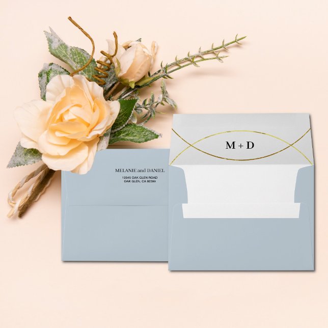 Minimalist Rings Wedding  Envelope (Creator Uploaded)