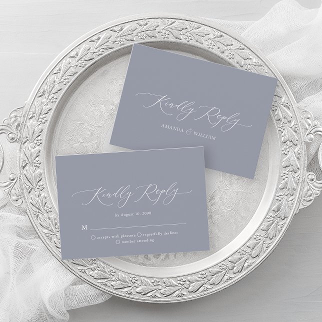 Minimalist RSVP Card – Kindly Reply (Creator Uploaded)