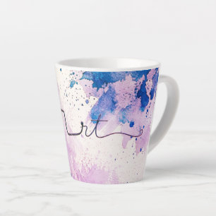 Minimalist RT Design Inhalotherapy Inspired Latte Mug