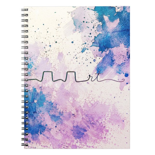 Minimalist RT Design | Inhalotherapy Inspired Notebook (Front)