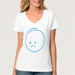 Minimalist Sadness Icon T-Shirt
