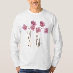 Minimalist Sage and Blush Watercolor Tshirt 