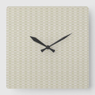 Minimalist Sage Green Geometric Wall Clock