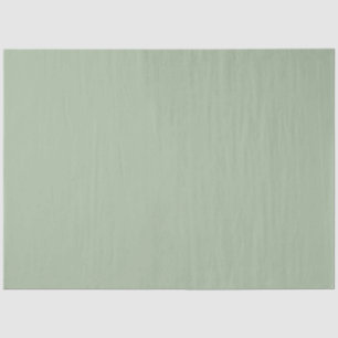 Minimalist Sage Green Plain Solid Colour  Tissue Paper