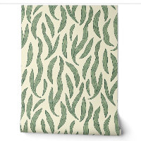 Minimalist Sage Green Seaweed Kelp Botanical