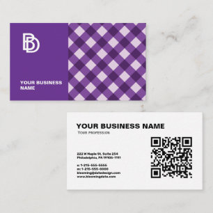 Minimalist Sample Business Card Template – Modern