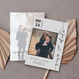 Minimalist Save the Date